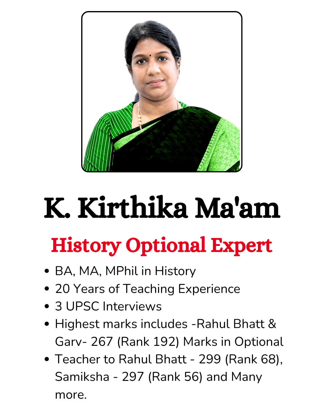 Optional History